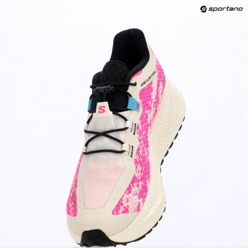 Men's running shoes Salomon Aero Glide 4 GRVL vanilla ice/knockout pink/black 15