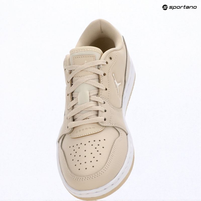 Women's shoes Jordan Court Connect Low legend light brown/white/pale ivory 14