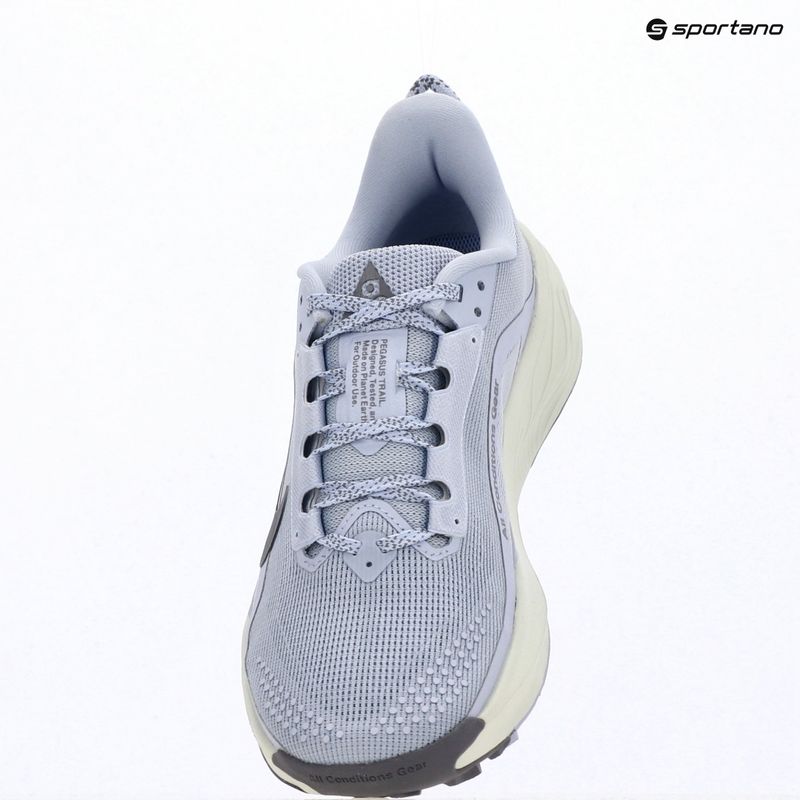 Women's running shoes Nike ACG Pegasus Trail ghost/mineral slate/cement grey 14