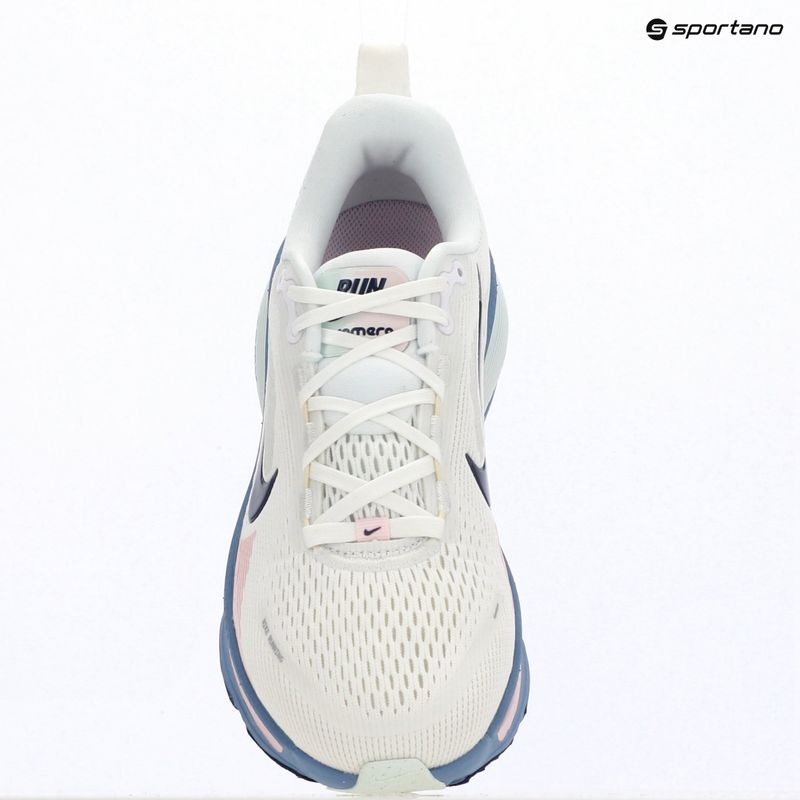 Women's running shoes Nike Vomero 18 white/work blue/midnight navy 14
