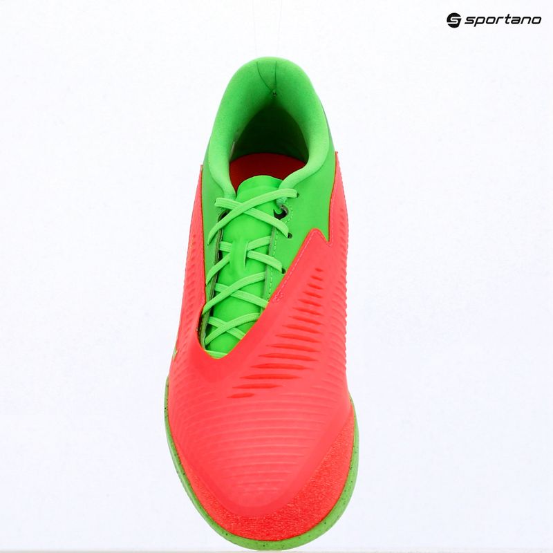 Men's football boots Nike Phantom 6 Low Academy Erling Haaland IN hot punch/green strike/black 14