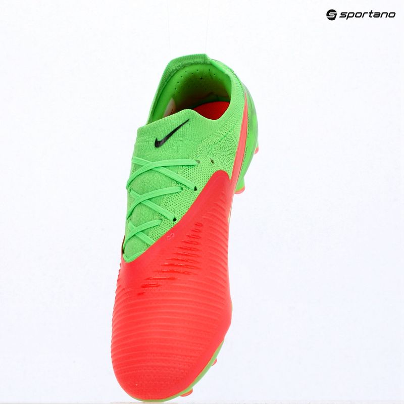 Men's football boots Nike Phantom 6 Low Pro Erling Haaland AG hot punch/green strike/black 15