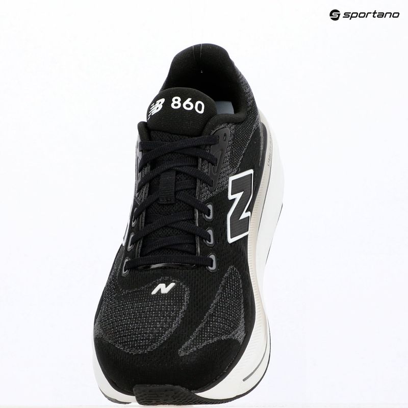 Men's running shoes New Balance Fresh Foam 860's V15 black/ 103 white 13