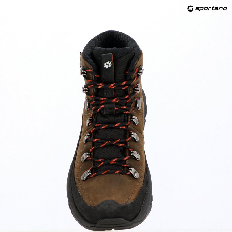 Men's hiking boots Jack Wolfskin Apex Hike Pro Leather Texapore Mid fawn 14