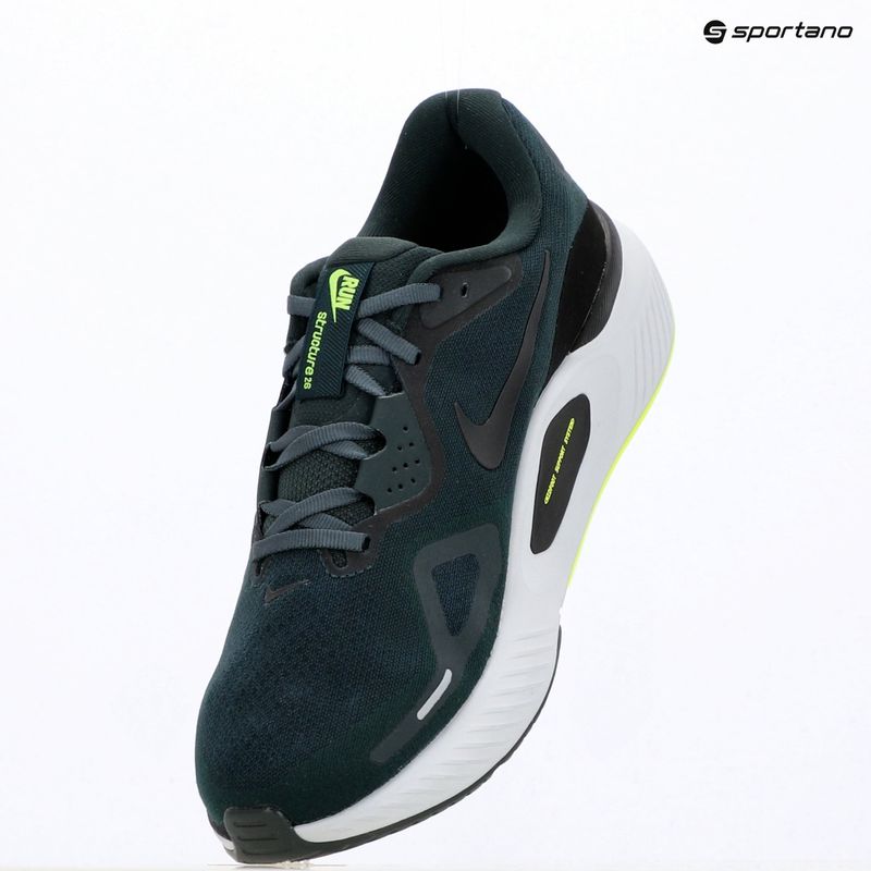 Men's running shoes Nike Structure 26 Wide seaweed/volt/pure platin 9
