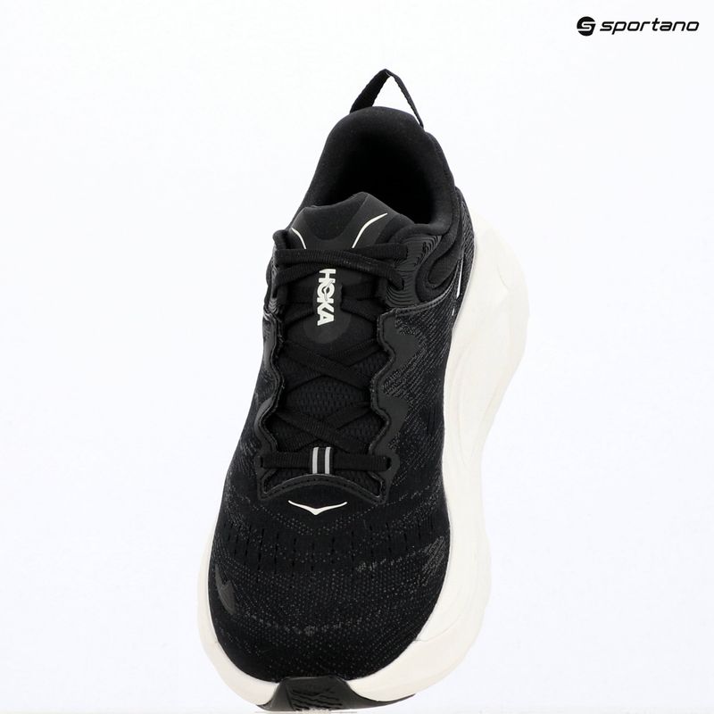 Men's running shoes HOKA Gaviota 6 black/white 18