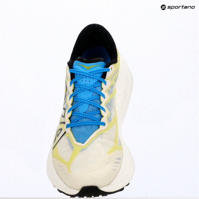 Men's running shoes HOKA Rocket X Trail skyward blue/alabaster 18