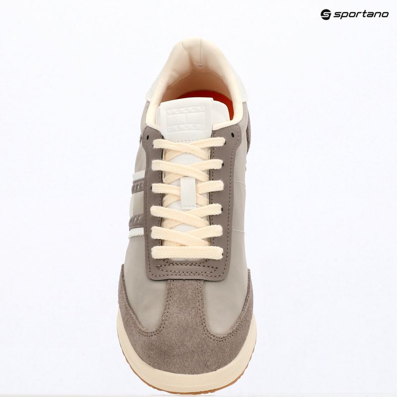Men's shoes Tommy Jeans Retro Runner Cleated Mix porcini taupe 9