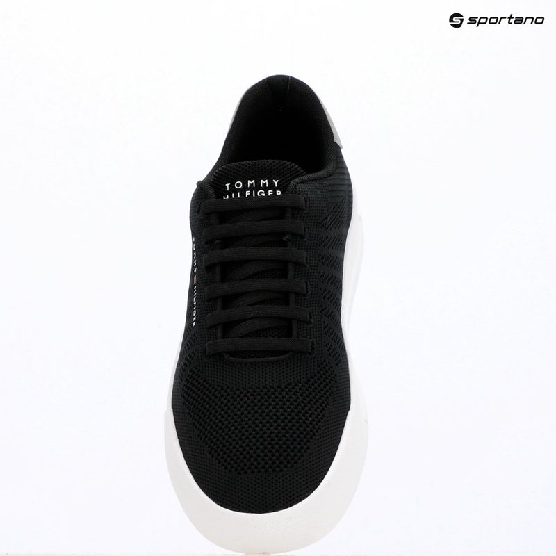 Men's trainers Tommy Hilfiger Court Knit black 9