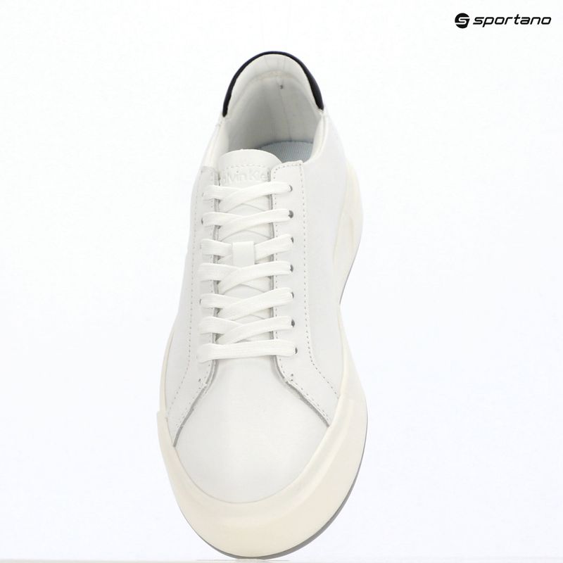 Women's shoes Calvin Klein YW0YW01945 Basket Cups Laceup Leather bright white/black 9