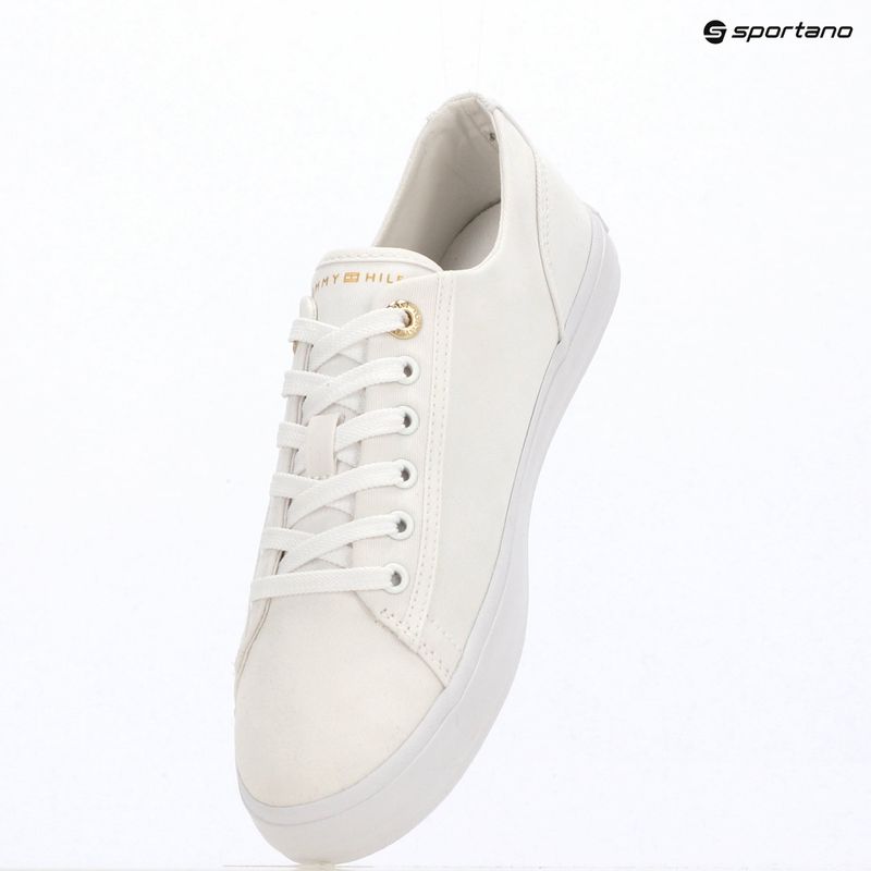 Women's trainers Tommy Hilfiger Foxing Sneaker Canvas white 9