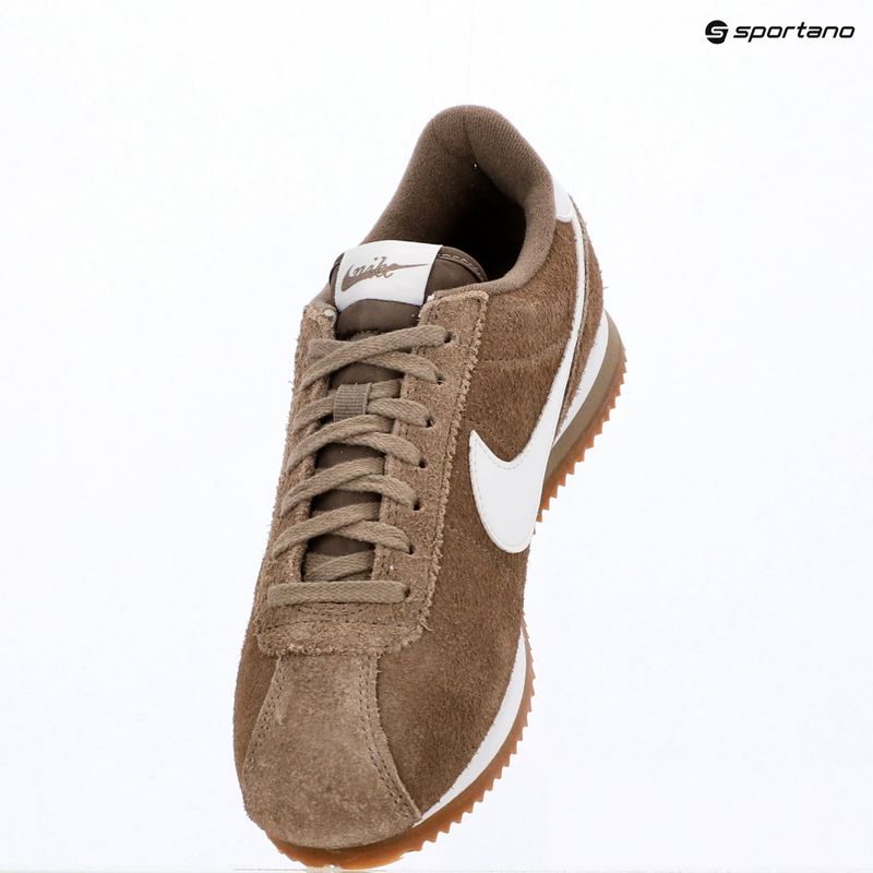 Women's shoes Nike Cortez Vintage Suede mink brown/gum med brown/white 10