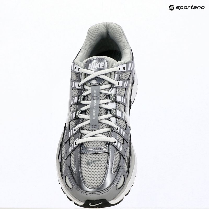 Women's shoes Nike P-6000 grey fog/metallic cool grey/cool grey/white 10