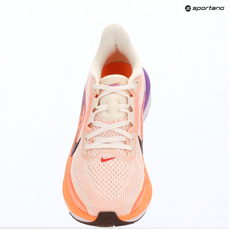 Women's running shoes Nike Pegasus 42 chalk/orange pulse/bright violet/tattoo 14