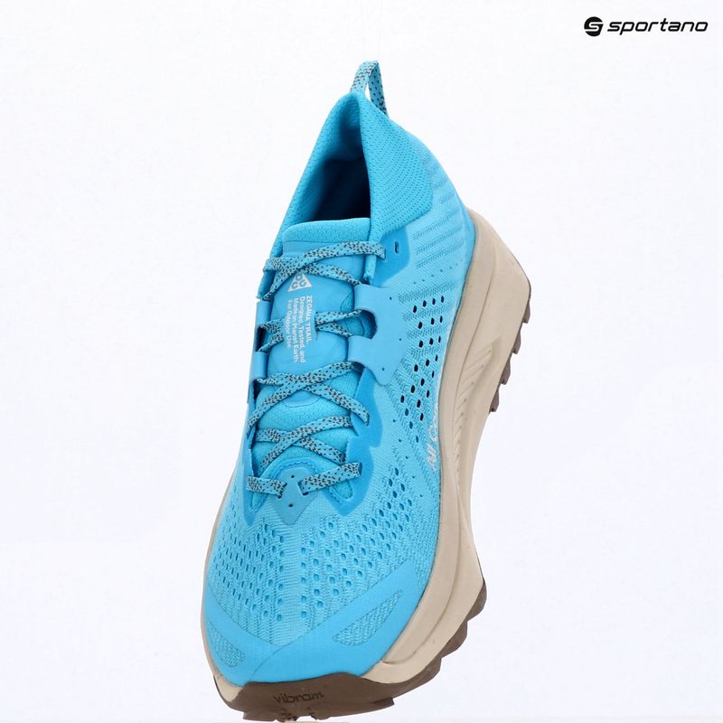 Men's Running Shoes Nike ACG Zegama Trail balightic blue/light orewood brown/white 9