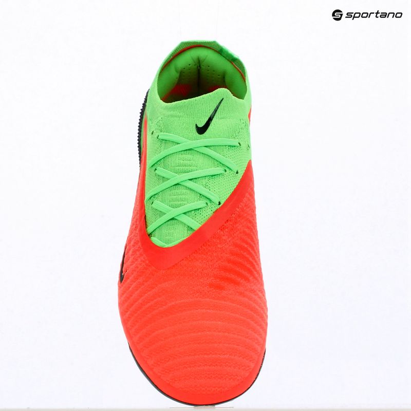 Men's football boots Nike Phantom 6 Low Elite Erling Haaland AG hot punch/green strike/black 15