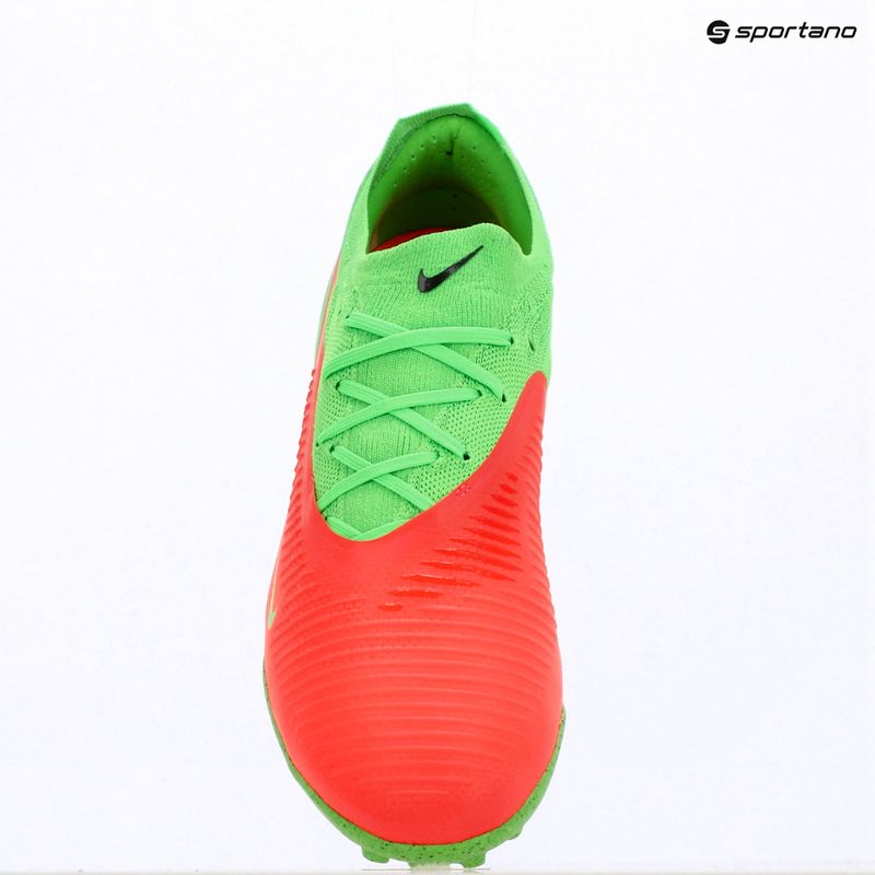 Men's football boots Nike Phantom 6 Low Pro Erling Haaland TF hot punch/green strike/black 14