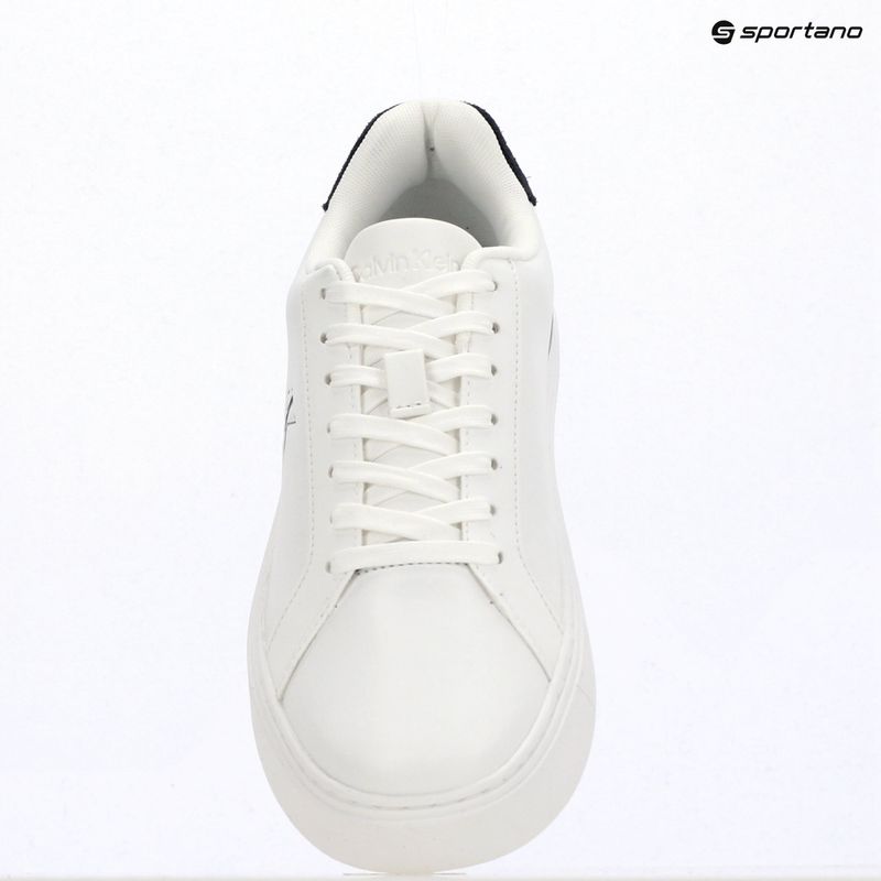 Men's shoes Calvin Klein YM0YM01435 Classic Cupsole Laceup Leather bright white/navy 9