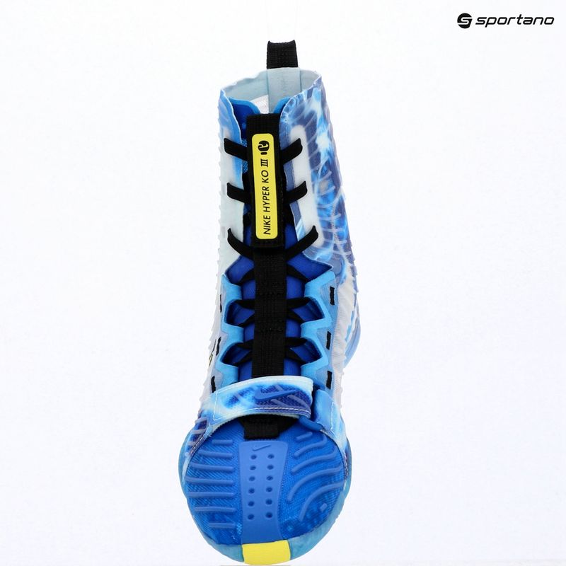 Boxing shoes Nike HyperKo 3 SE photo blue/sonic yellow 18