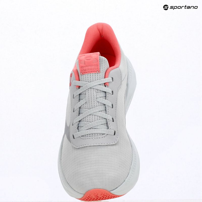 Women's training shoes Under Armour Aurora 3 halo gray/halo gray/bittersweet pink 9