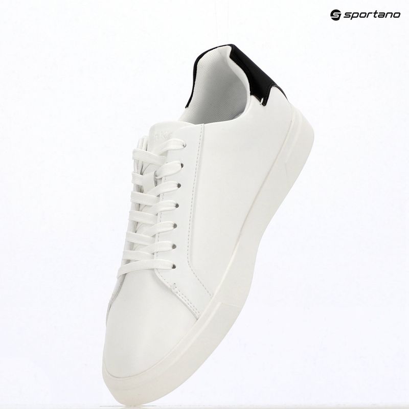 Women's shoes Calvin Klein HW0HW03146 Low Pro Cups Leather bright white/black 9