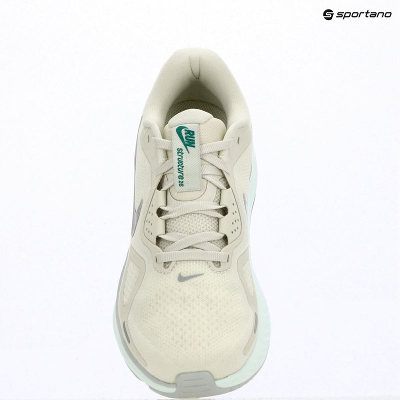 Women's running shoes Nike Structure 26 sea glass/light silver/metallic silver 14