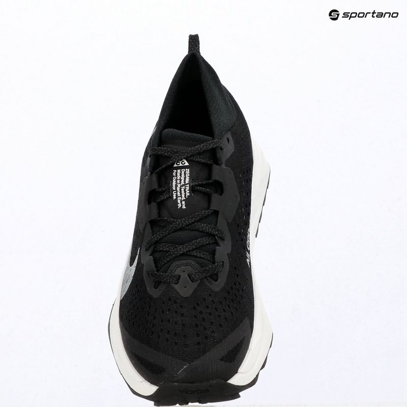 Women's Nike ACG Zegama Trail Running Shoes black/safety orange/summit white 9