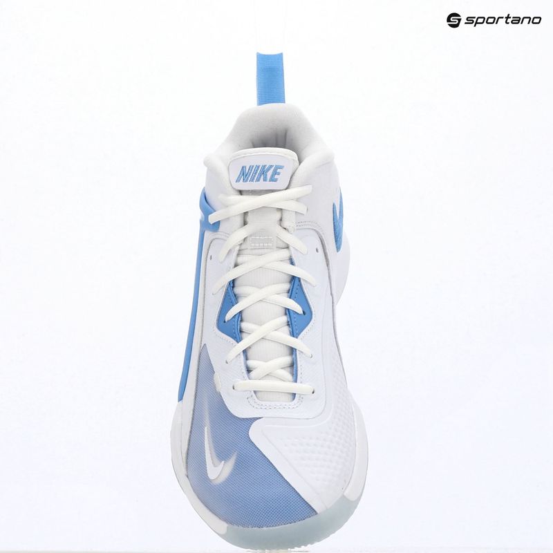 Nike React Hyperset 2 volleyball shoes white/white/valor blue 11
