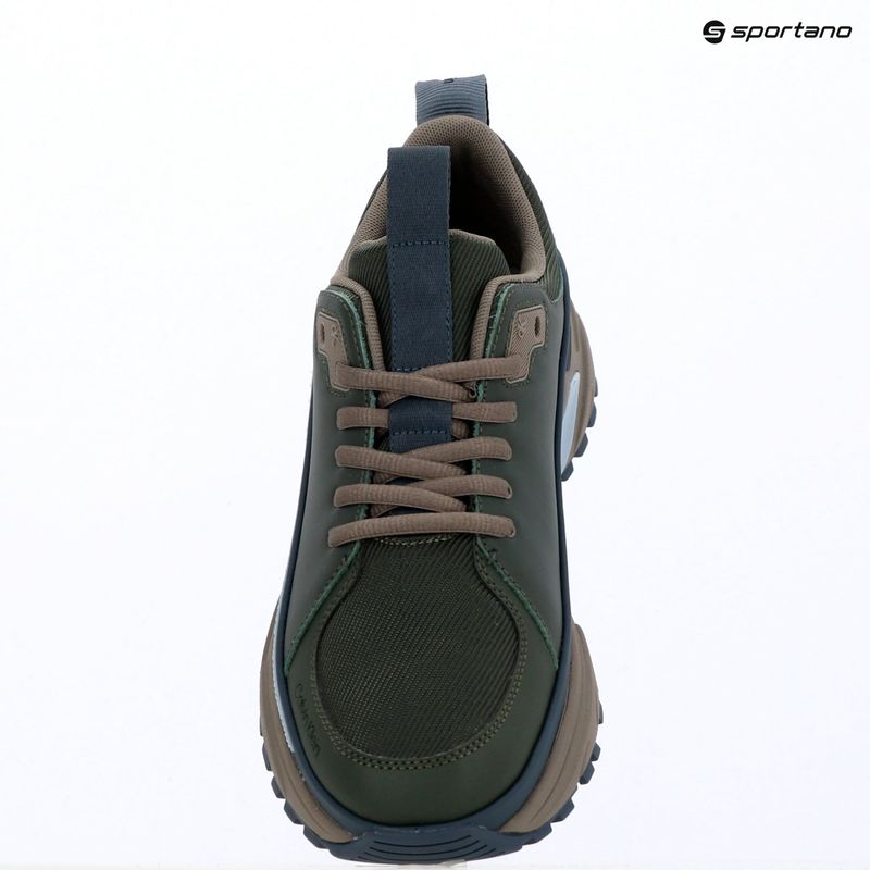 Men's shoes Calvin Klein YM0YM01417 Hike Runner Laceup Tech Mix thym/taupe smog 9
