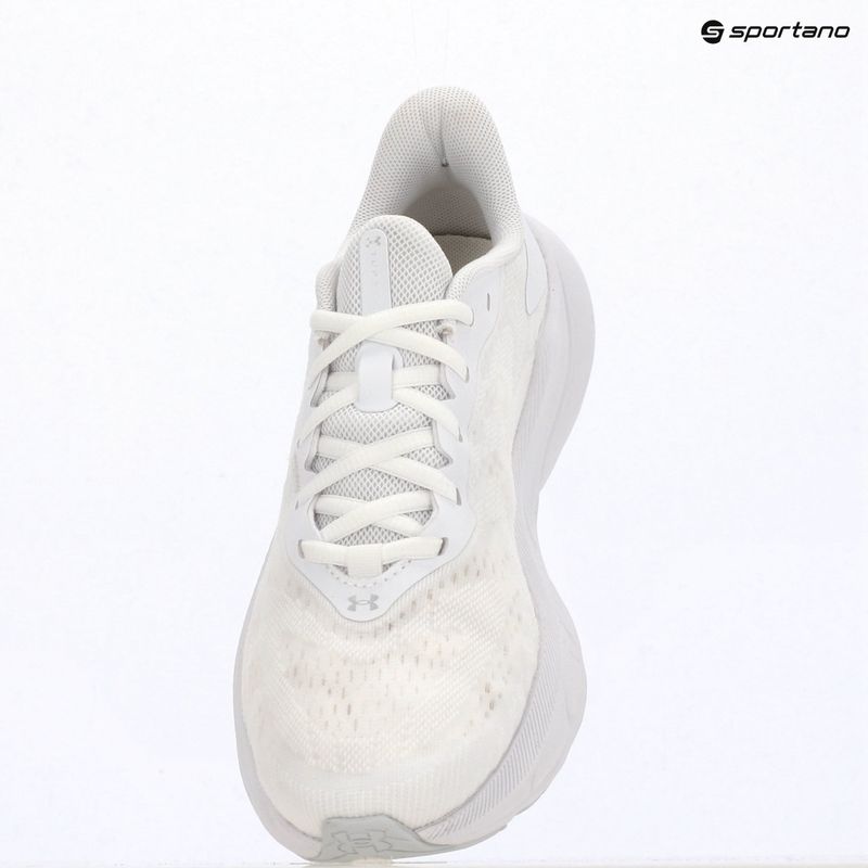 Women's running shoes Under Armour Turbulance 3 white/black/distant gray 11