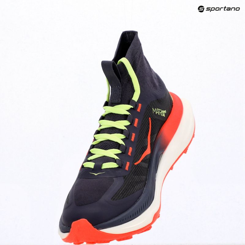 Women's running shoes HOKA Tecton X 3 squid ink/neon lame 17