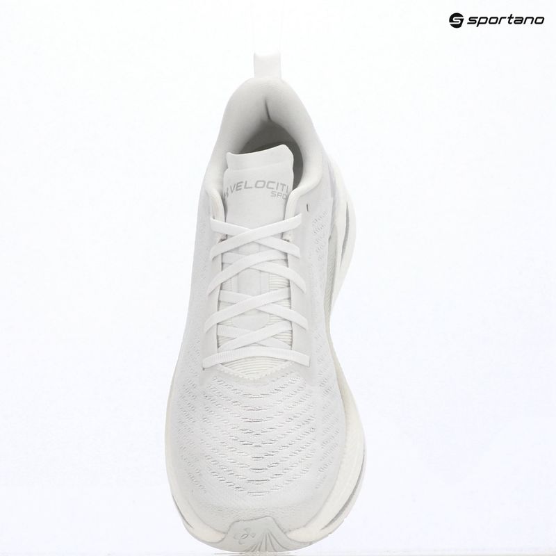 Men's running shoes Under Armour Velociti SPD white/arden green/campus gold 14