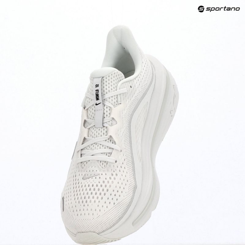Men's running shoes Nike Winflo 12 white/summit white/metallic silver 13