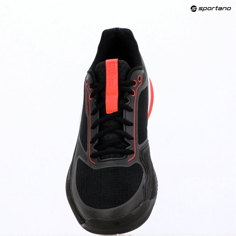 Men's padel shoes Wilson Rush Pro 5 black/infrared/white 11