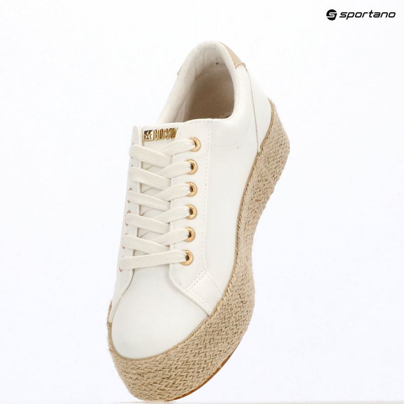 Women's espadrilles Big Star TT274349 white 13