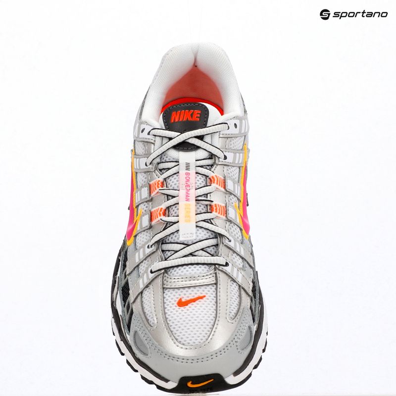 Women's shoes Nike P-6000 white/metallic platinum/laser fuchsia 14