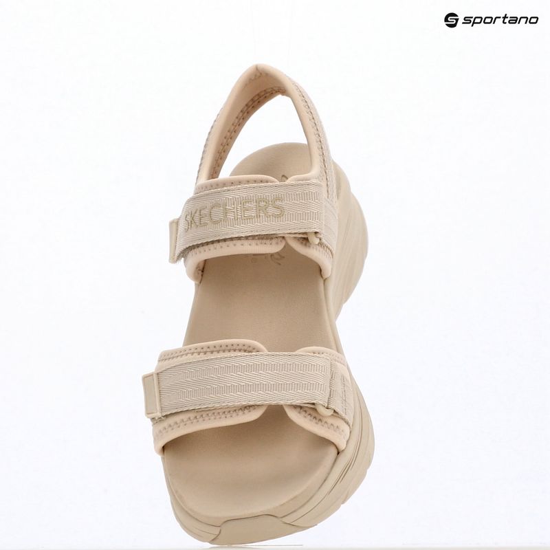 Women's sandals SKECHERS D'Lux Walker Adored Days beige 11