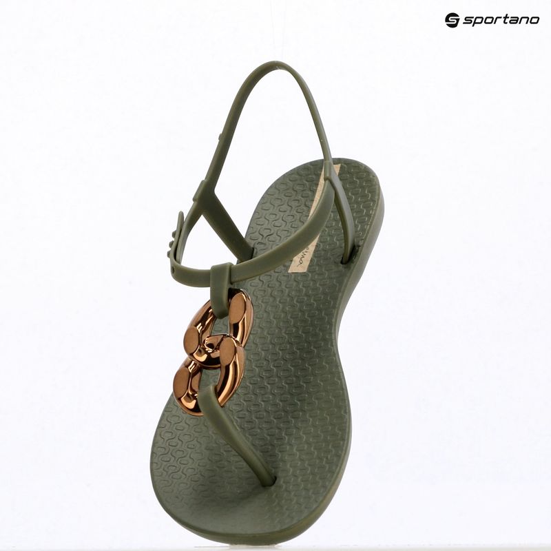 Women's sandals Ipanema Class Connect green/green/bronze 12