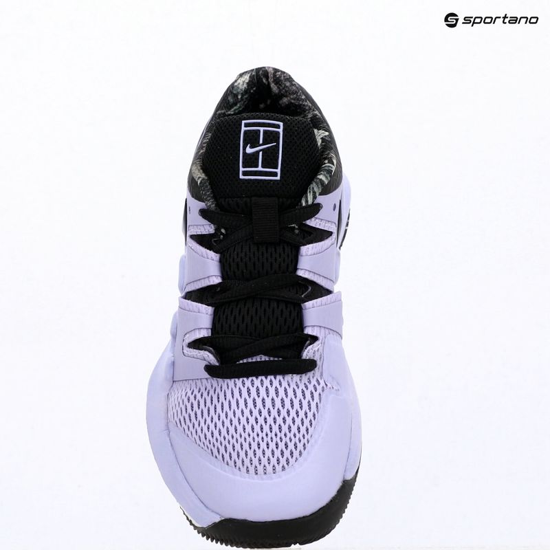 Children's tennis shoes Nike Court Vapor X Jr purple agate/white/hyper crimson/black 16