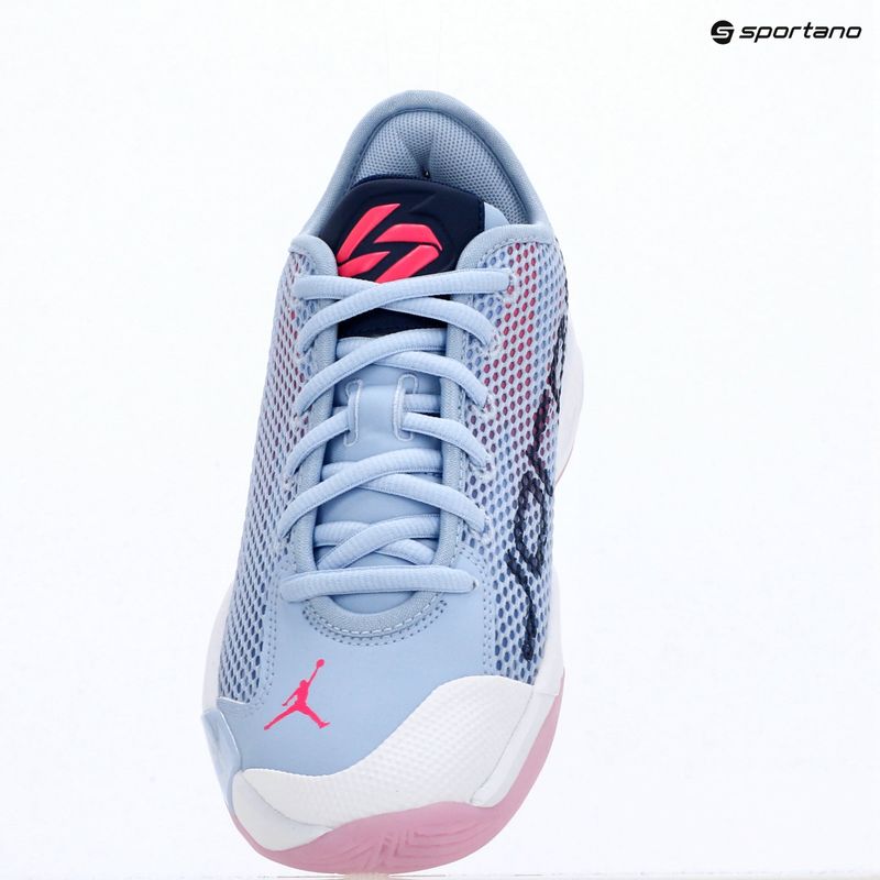 Kids' basketball shoes Jordan Luka 77 GS Jr light marine/blue void/white/hyper pink 14