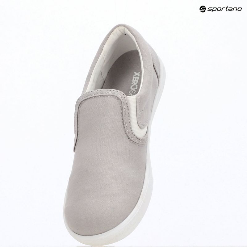 Women's barefoot shoes Xero Shoes Dillon Canvas Slip-On lunar rock 9