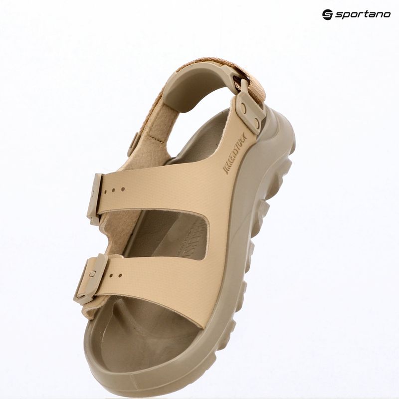 Sandals Birkenstock Mogami Terra TEC LOOP Birko-Flor Regular apex sandcastle 5