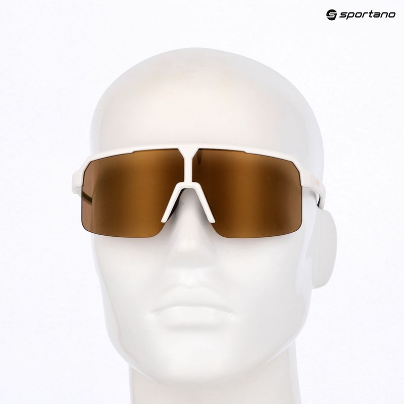 Sunglasses UVEX Ramp white matt/mirror gold 7
