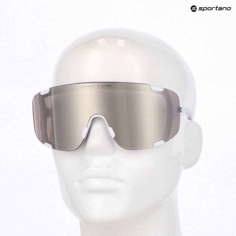 Sunglasses POC Devour hydrogen white/clarity road/sunny silver 6