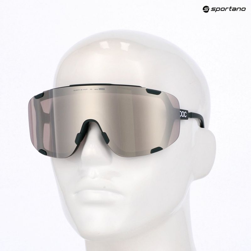 Sunglasses POC Devourpairsgasite green/clarity road/sunny silver 5