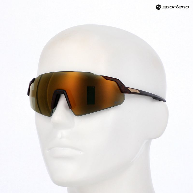 Sunglasses Alpina Turbo Air Q-Lite red transculent matt/gold mirror/pink 7