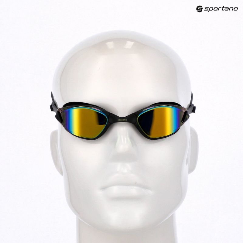 Swimming goggles AQUASTIC Micta black 12