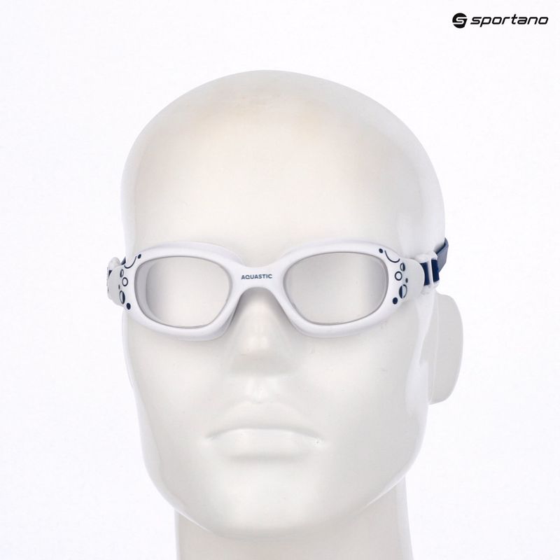 Children's swimming goggles AQUASTIC Spinny blue 13