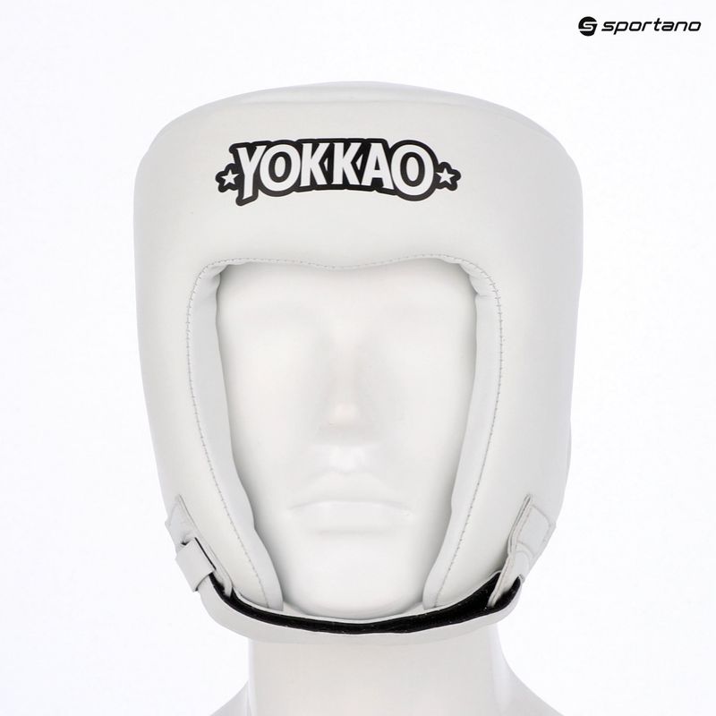 Boxing helmet YOKKAO Competition white 11