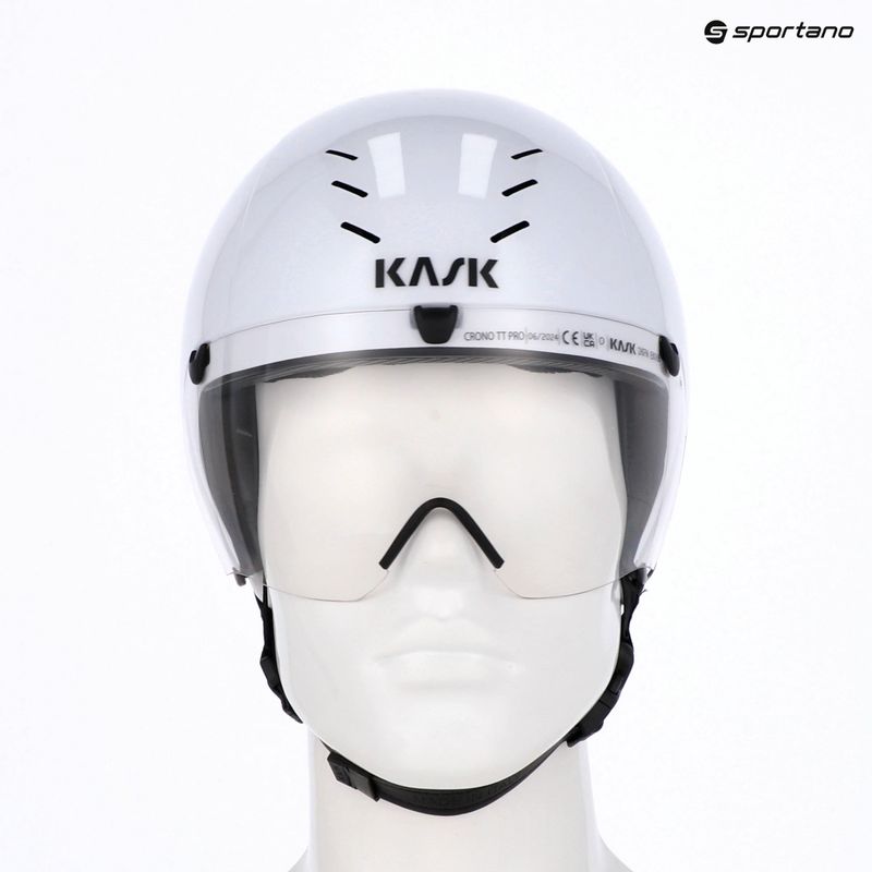 Bike helmet KASK Bambino Pro white/clear 9